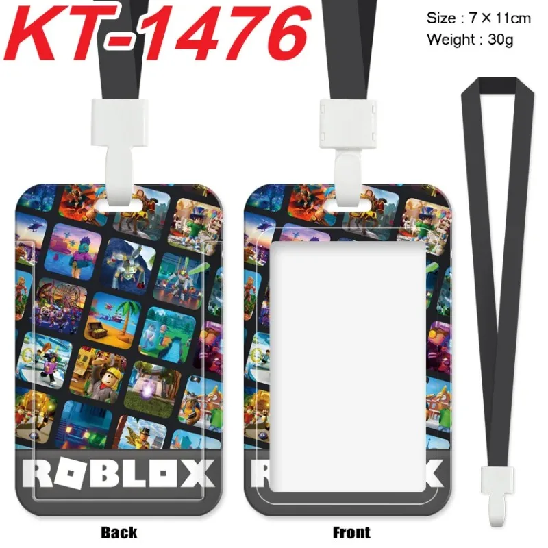 Lanyard Badge Holder - Porta Tarjetas Roblox Kawaii, Fundas para