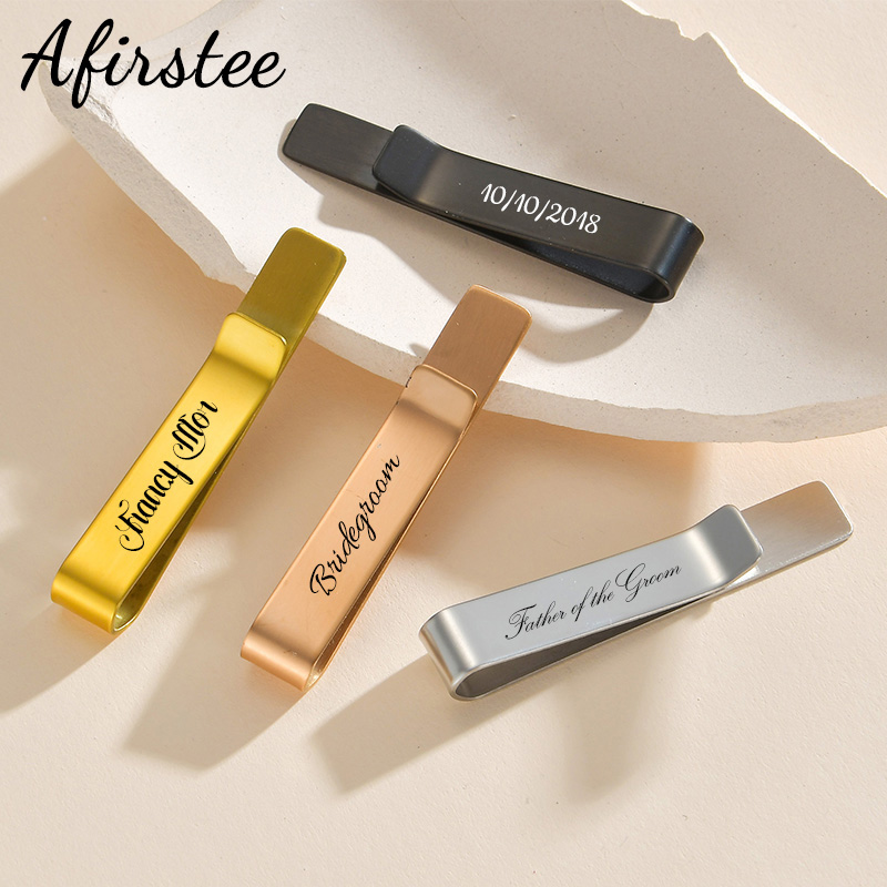 Afirstee-Pinzas de corbata con - Tie Bar Set Gift reseña y precio