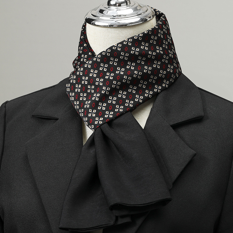 Bufanda para hombre, bufanda d - Ascot Neck Scarf reseña y precio