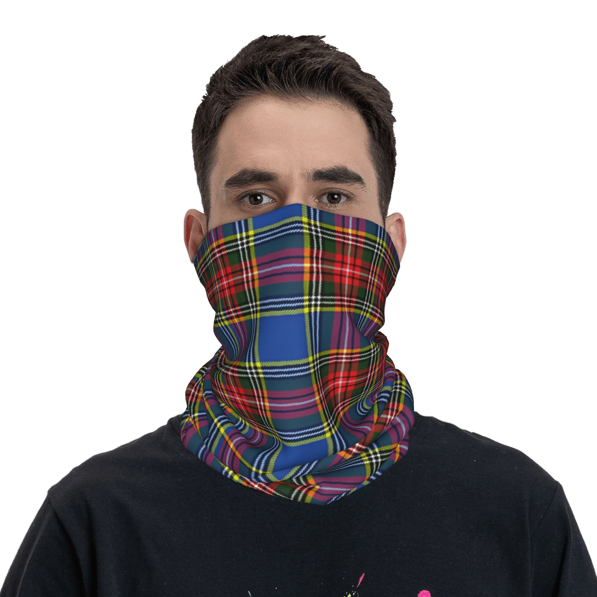 Diadema de invierno a cuadros  - Neck Warmer Tube reseña y precio