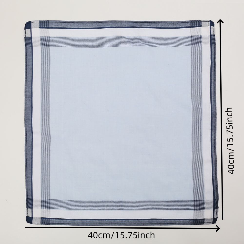 Pañuelo teñido de hilo de algo - Handkerchief Cotton Men reseña y precio